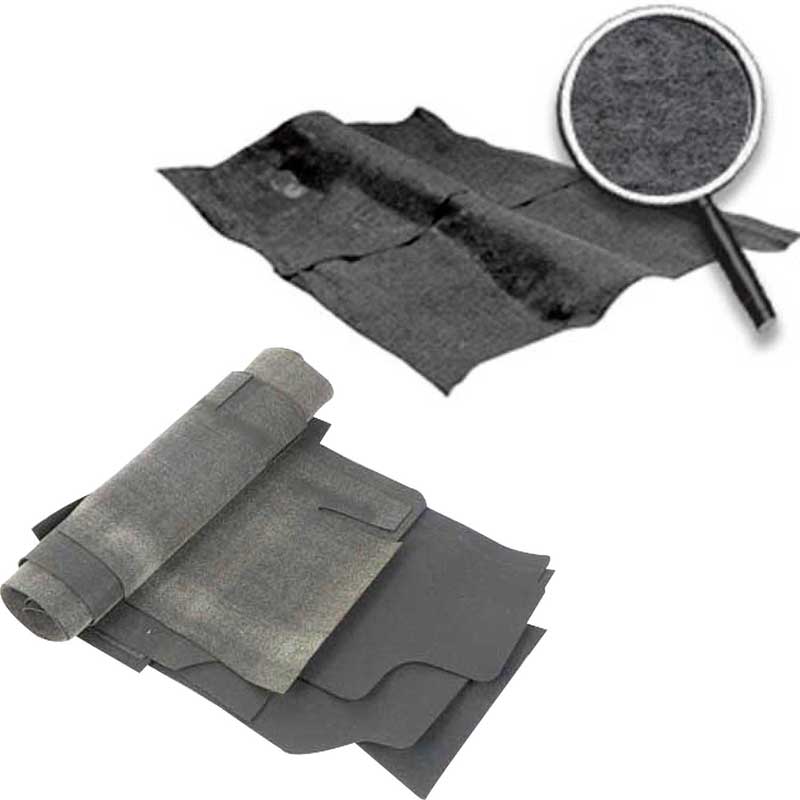 1974-79 Nova Molded Carpet and Underlay Kit with Console 2/4 Door Cut Pile Dark Gray