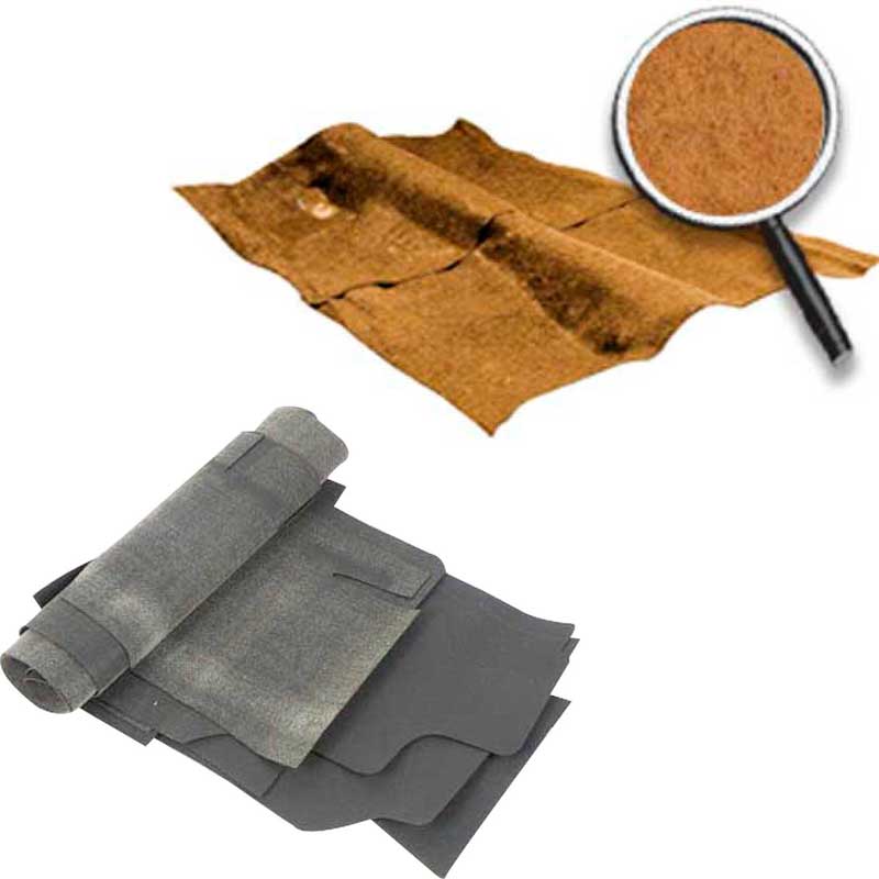 1974-79 Nova Molded Carpet and Underlay Kit with Console 2/4 Door Cut Pile Chamois