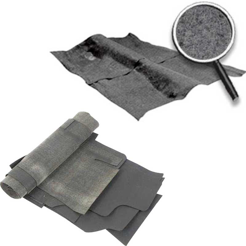 1974-79 Nova Molded Carpet and Underlay Kit with Console 2/4 Door Cut Pile Smoke Gray