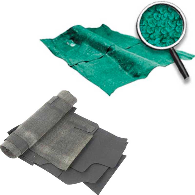 1968-73 Chevy II, Nova Molded Carpet and Underlay Kit Loop 2/4 Door w/o Console Light Green