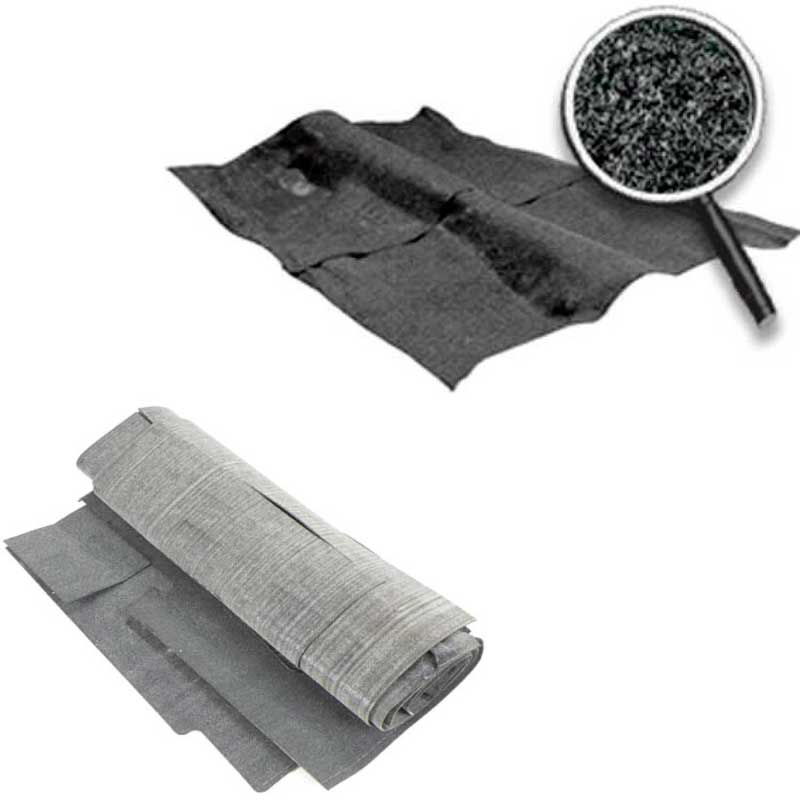 1974-79 Nova Molded Carpet and Underlay Kit Cut Pile 2/4 Door w/o Console Gray