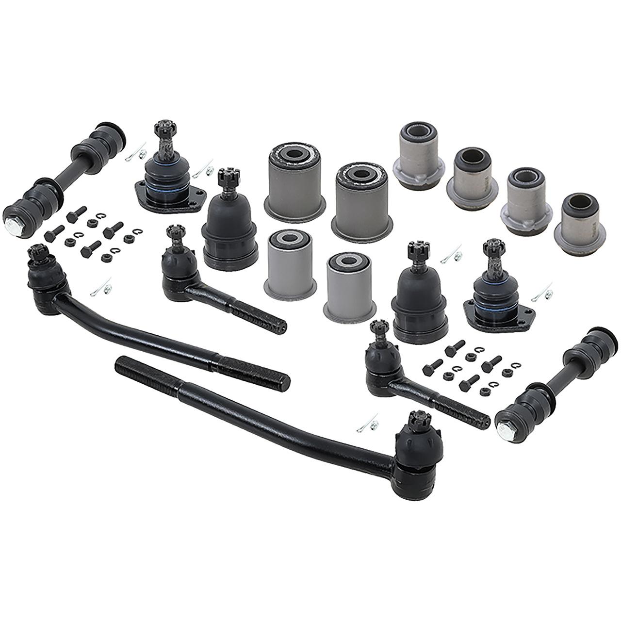 1974 Chevrolet Camaro Front End Suspension Rebuild Kit with Inner & Outer Tie Rod Ends