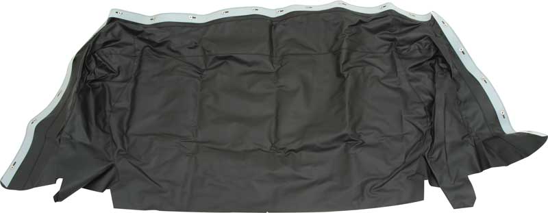 1967-69 Dodge Dart Black Convertible Well Liner