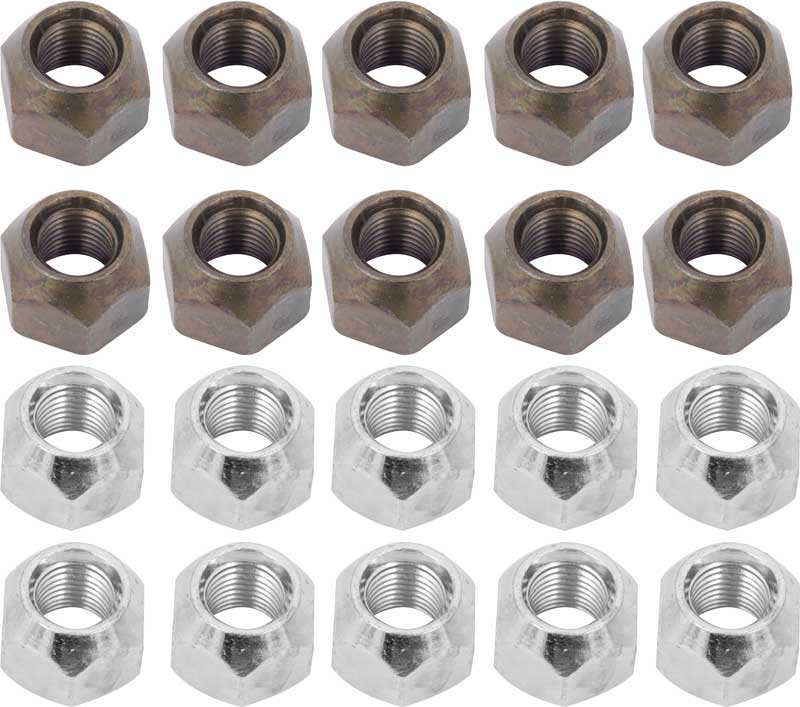 Lug Nuts 7/16"-20 RH/LH Thread 20 Pieces