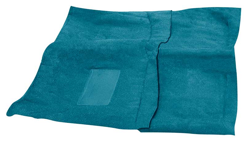1964-66 Barracuda Auto Trans Passenger Area Aqua Loop Carpet Set
