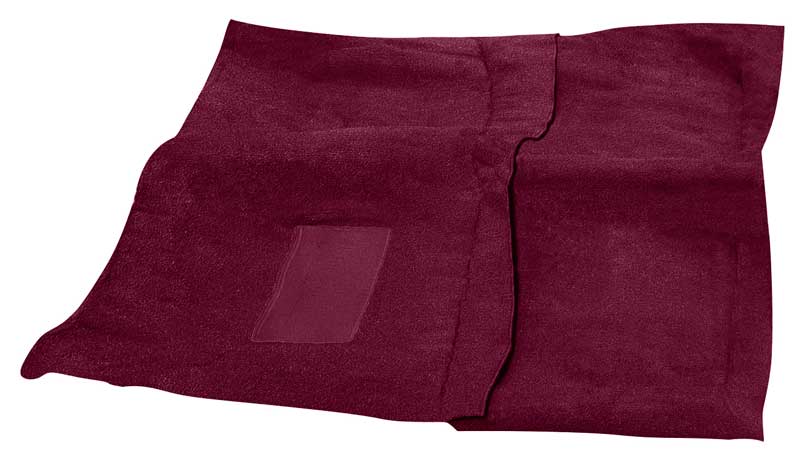 1967-69, 71-73 Dodge Dart 2 Door With Auto Trans (Except 1973 Dart Sport) Maroon Loop Carpet