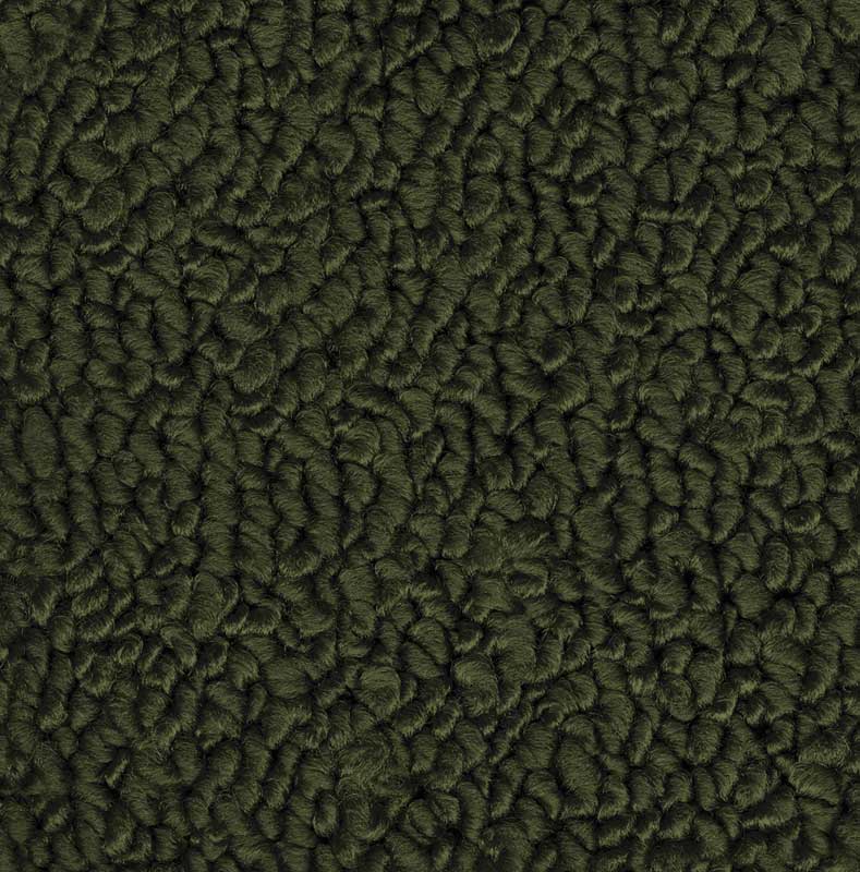 1967-69 Plymouth Valiant 2 Door With Auto Trans Dark Olive Loop Carpet
