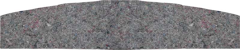 1964 Savoy Rear Package Tray Insulation  2-Door Sedan