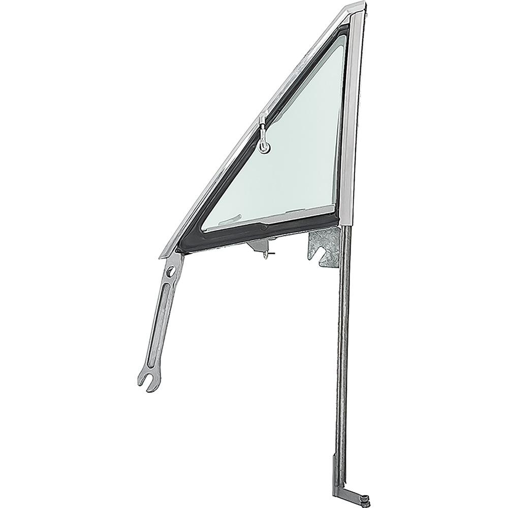 1968-70 Dodge, Plymouth B-Body Hardtop Vent Window Assembly Tinted Glass LH, Driver Side