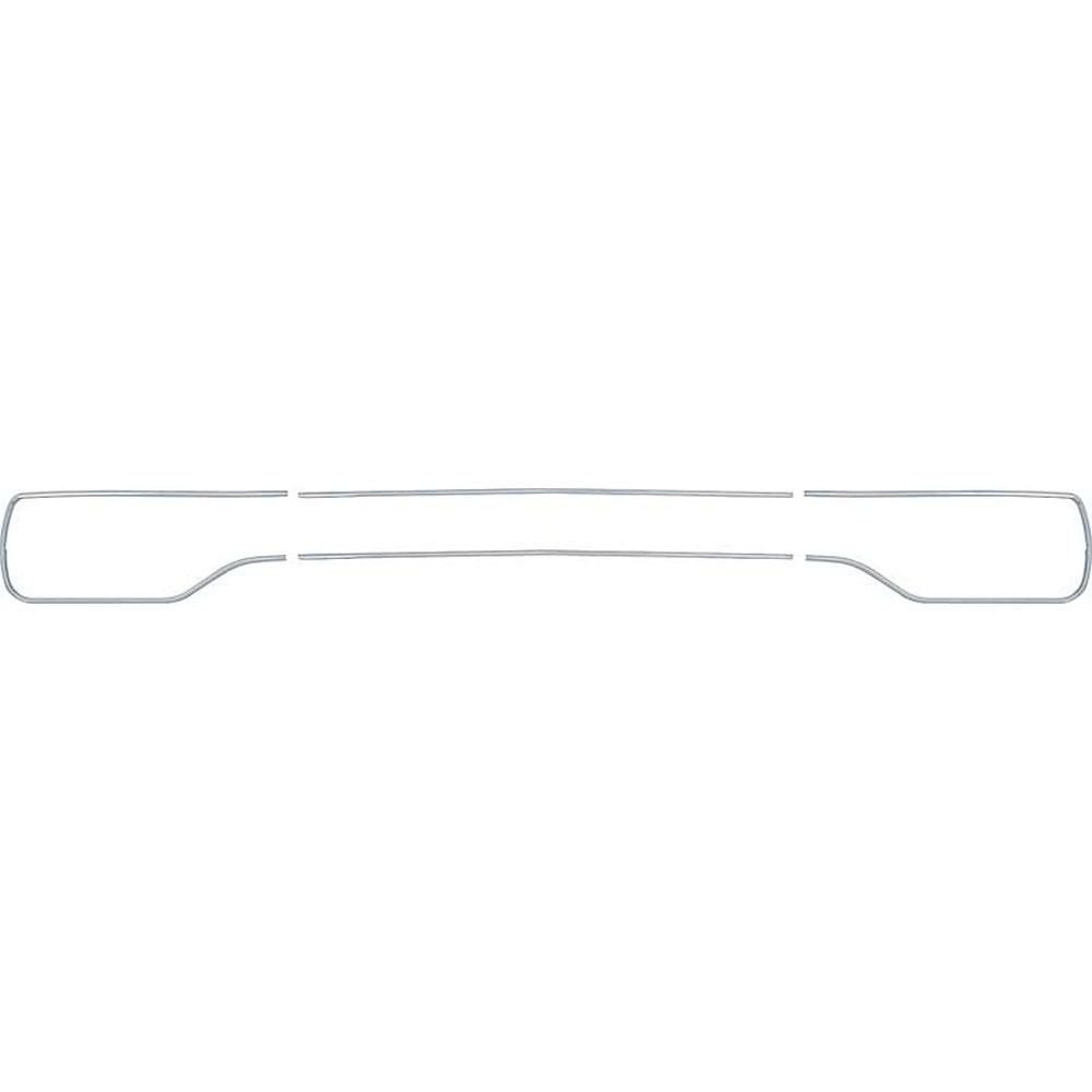 1970 Road Runner, GTX Front Grill Molding Set 4 Piece Set