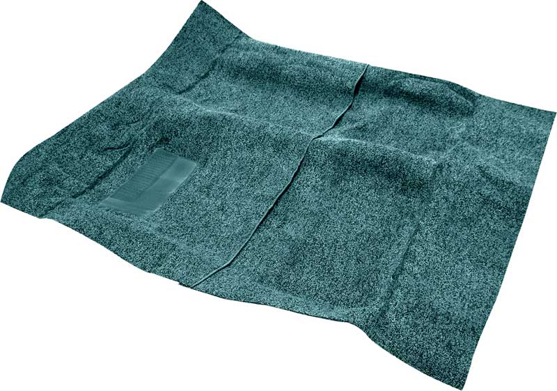 1963-64 330, 400, Polara, & Polara 500 4 Door With Auto Trans Turquoise Tuxedo Loop Carpet