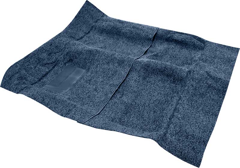 1963-64 Plymouth Fury 2 Door With 4 Speed (Except 63 Sport Fury) Blue Tuxedo Loop Carpet
