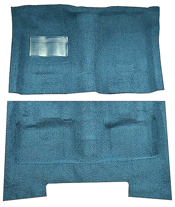 1974-75 C-Body 2/4-Door/Wagon Cutpile Carpet Set Ocean Blue