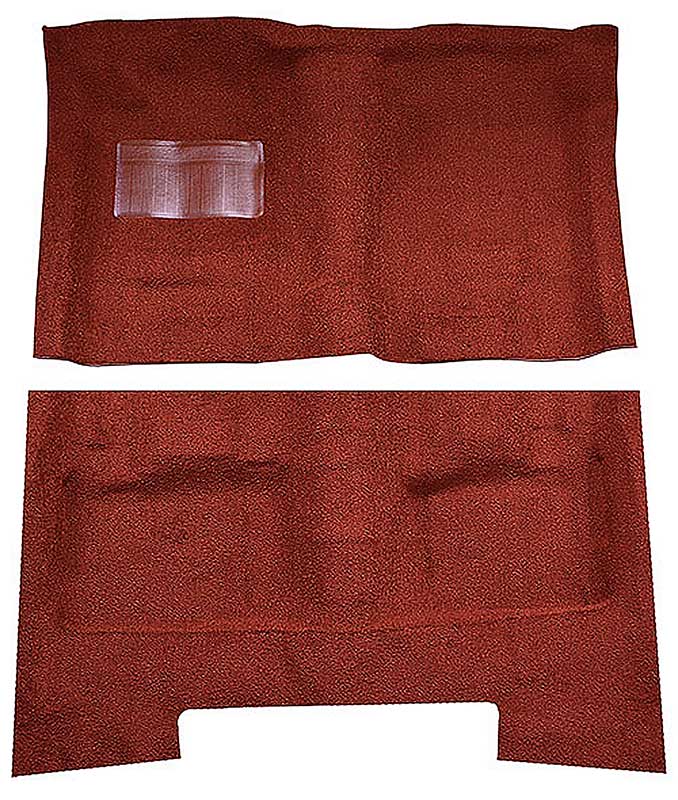 1962-73 Chrysler Fullsize/C-Body 2/4-Door/Wagon Loop Carpet Set Red