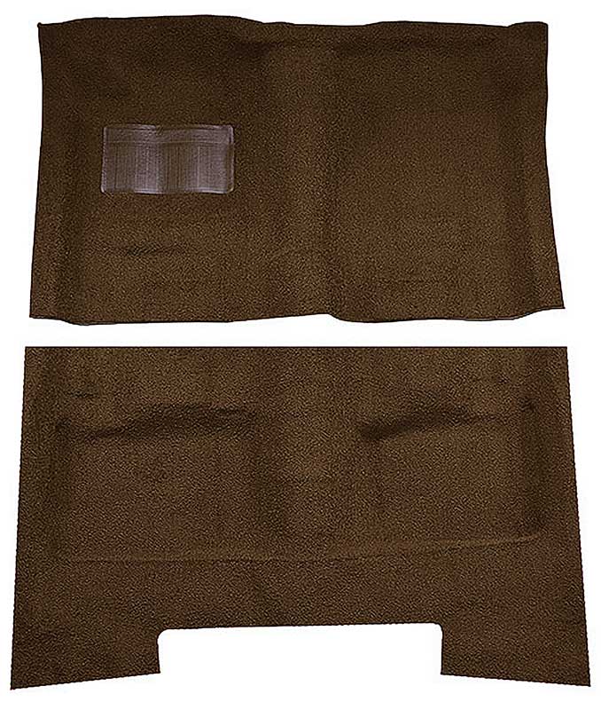 1962-73 Chrysler Fullsize/C-Body 2/4-Door/Wagon Loop Carpet Set Dark Brown