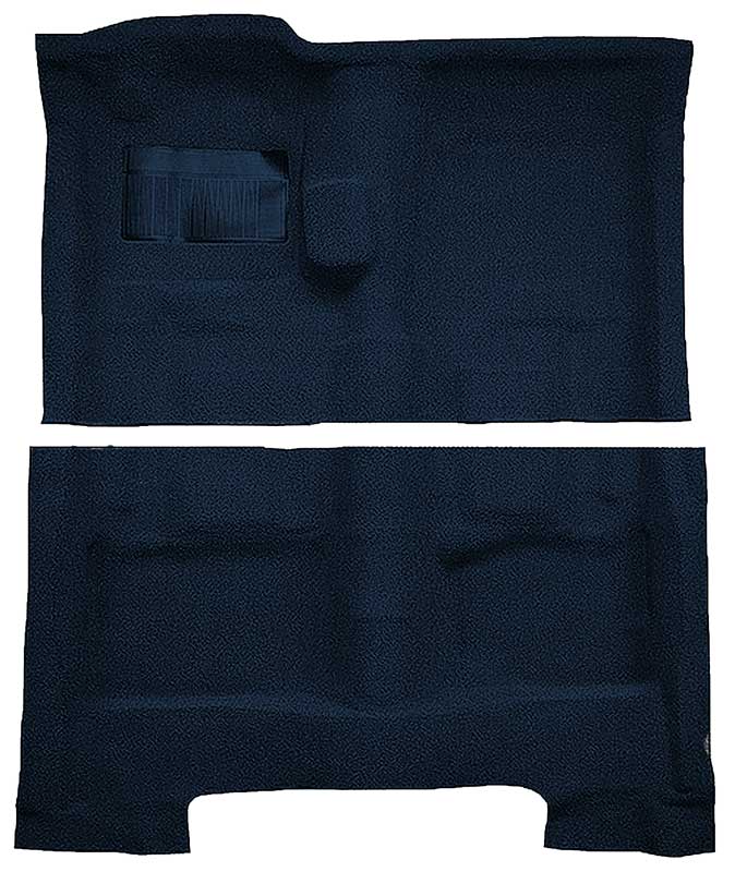 1963-73 Chrysler Fullsize/C-body 2-Door Coupe 4-Speed Loop Carpet Set Dark Blue