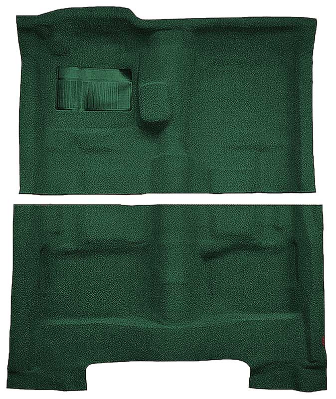 1963-73 Chrysler Fullsize/C-body 2-Door Coupe 4-Speed Loop Carpet Set Dark Green