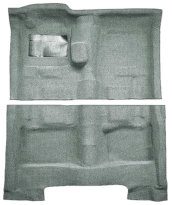 1963-73 Chrysler Fullsize/C-body 2-Door Coupe 4-Speed Loop Carpet Set Teal