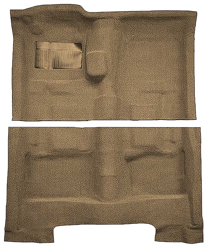 1963-73 Chrysler Fullsize/C-body 2-Door Coupe 4-Speed Loop Carpet Set Gold
