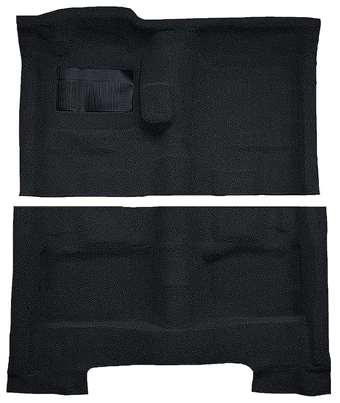 1963-73 Chrysler Fullsize/C-body 2-Door Coupe 4-Speed Loop Carpet Set Midnight Blue