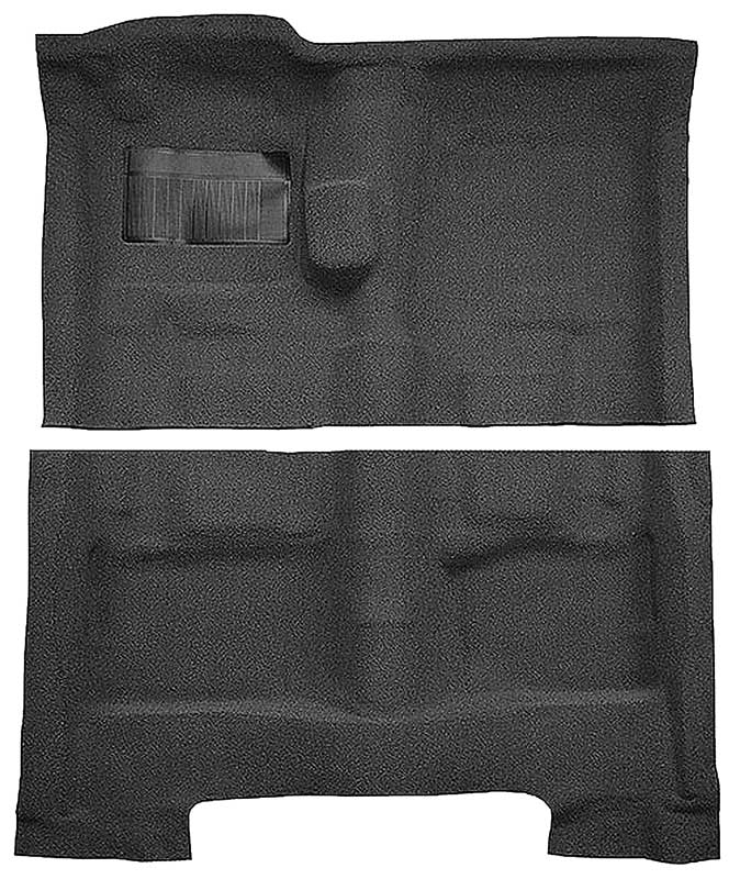 1963-73 Chrysler Fullsize/C-body 2-Door Coupe 4-Speed Loop Carpet Set Charcoal