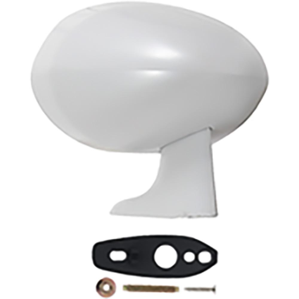 1970-76 Dodge Dart, Duster, Valiant Rallye Sport Outer Door Mirror Primer RH Passenger Side