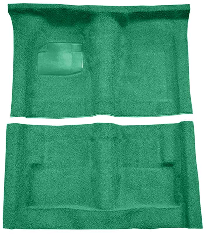 1974 Plymouth Road Runner With Auto Trans Light Jade Cut Pile Carpet