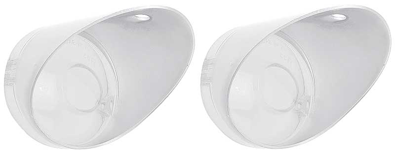 1970-74 Dodge Challenger Park Lamp Lens Clear Pair