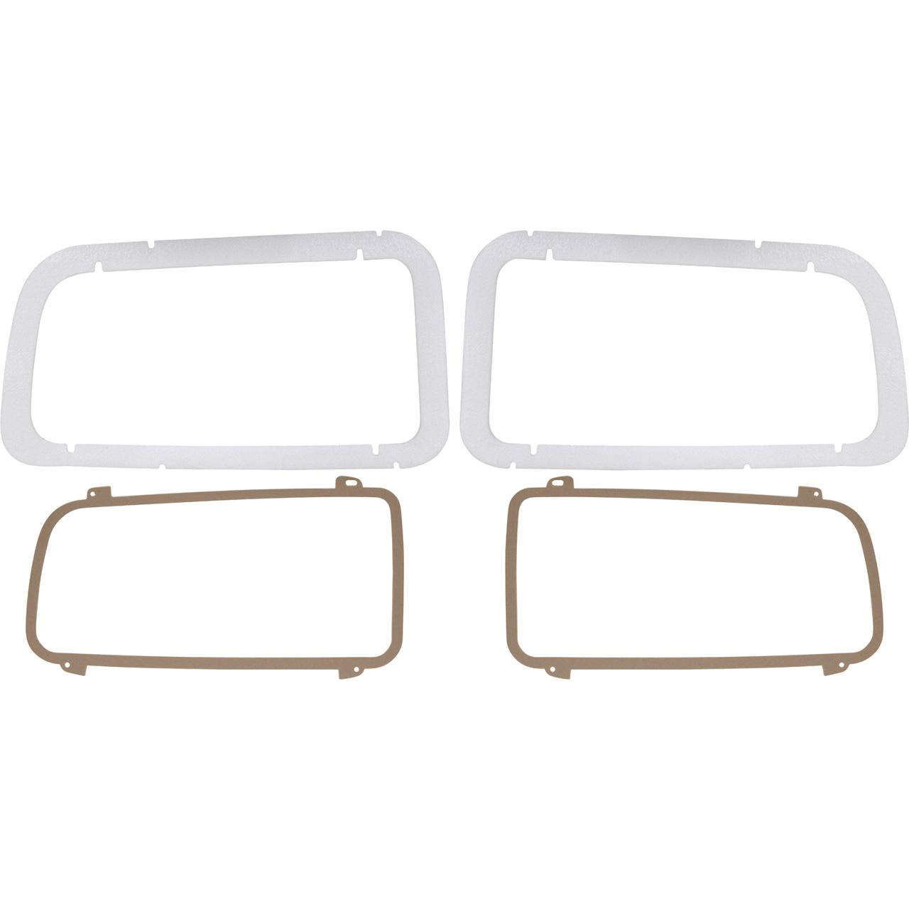 1970-71 Plymouth Barracuda, Cuda Tail Lamp Gasket Set 4 Piece Set