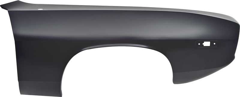 1972-74 Plymouth Barracuda, Cuda Front Fender RH Passenger Side EDP Coated