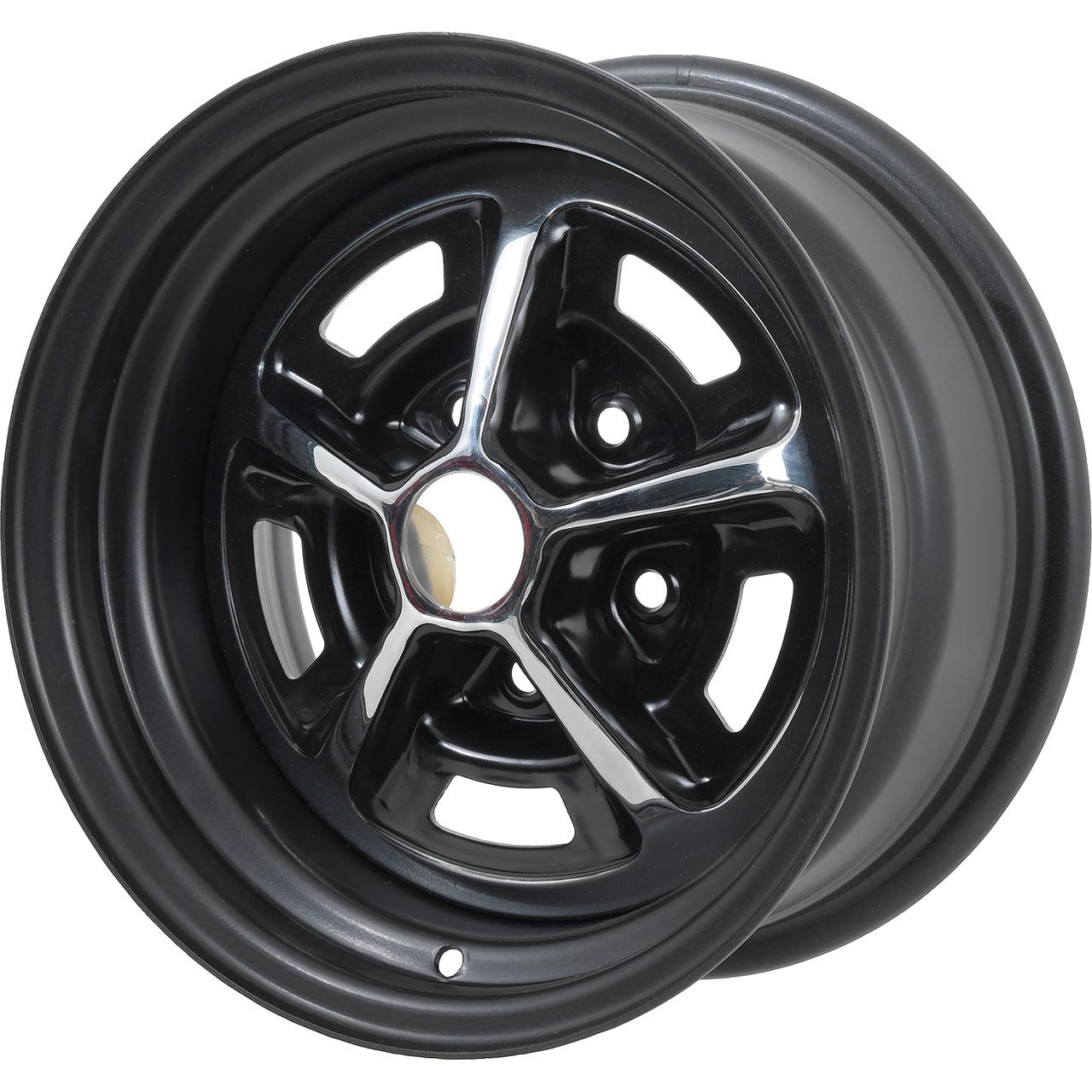 1969-87 AMC, Ford, Dodge, Plymouth14" X 6" Magnum 500 Style Road Wheel Painted with 5 X 4-1/2" Bolt Pattern 3.75" Backspacing Offset 6 Each