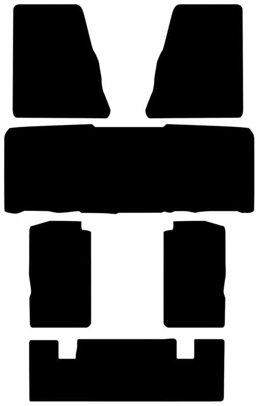 1962-67 Chevy II Nova Carpet Underlay Set Sound Deadener EVA
