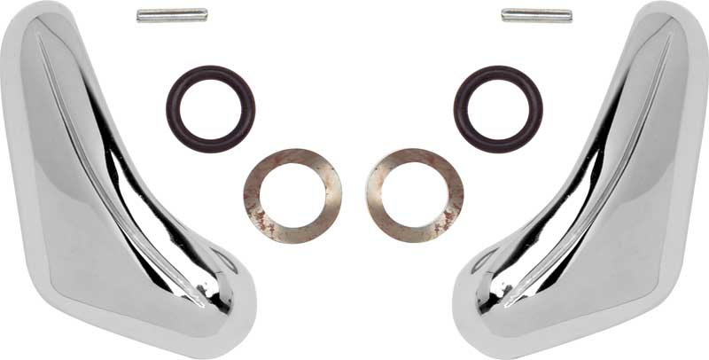 1968-72 Chevy II, Nova Vent Window Handles with Hardware Pair