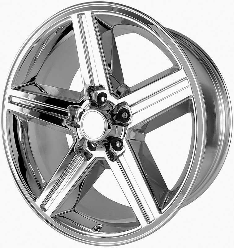 1985-87 Camaro IROC Z Replica Aluminum Wheel 16" x 8" Chrome Plated Finish Each