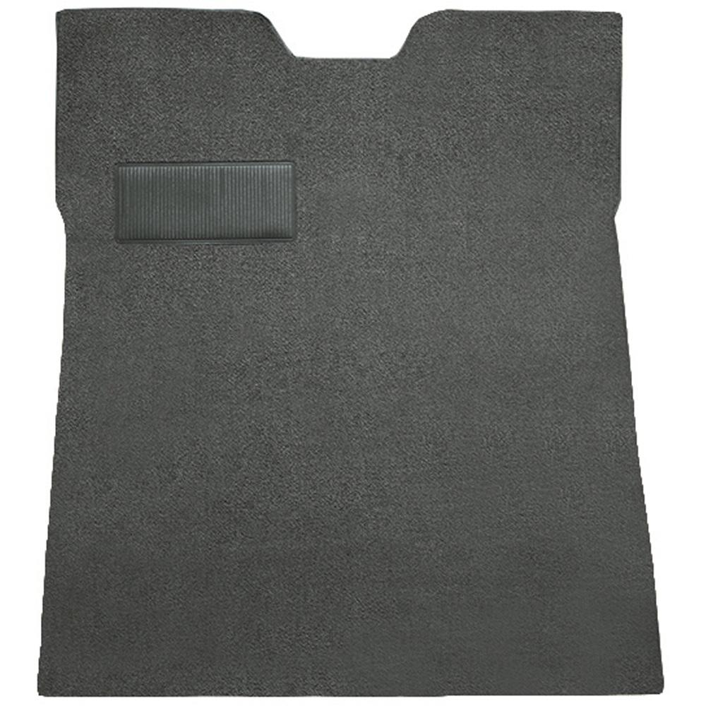 1947-55 Chevrolet, GMC Pickup 1st Series Regular Cab Die-Cut Carpet Kit Loop Standard Backing w/o Stock Seat Riser Automatic or 3-Speed Manual Low Hump 2WD Gunmetal Gray