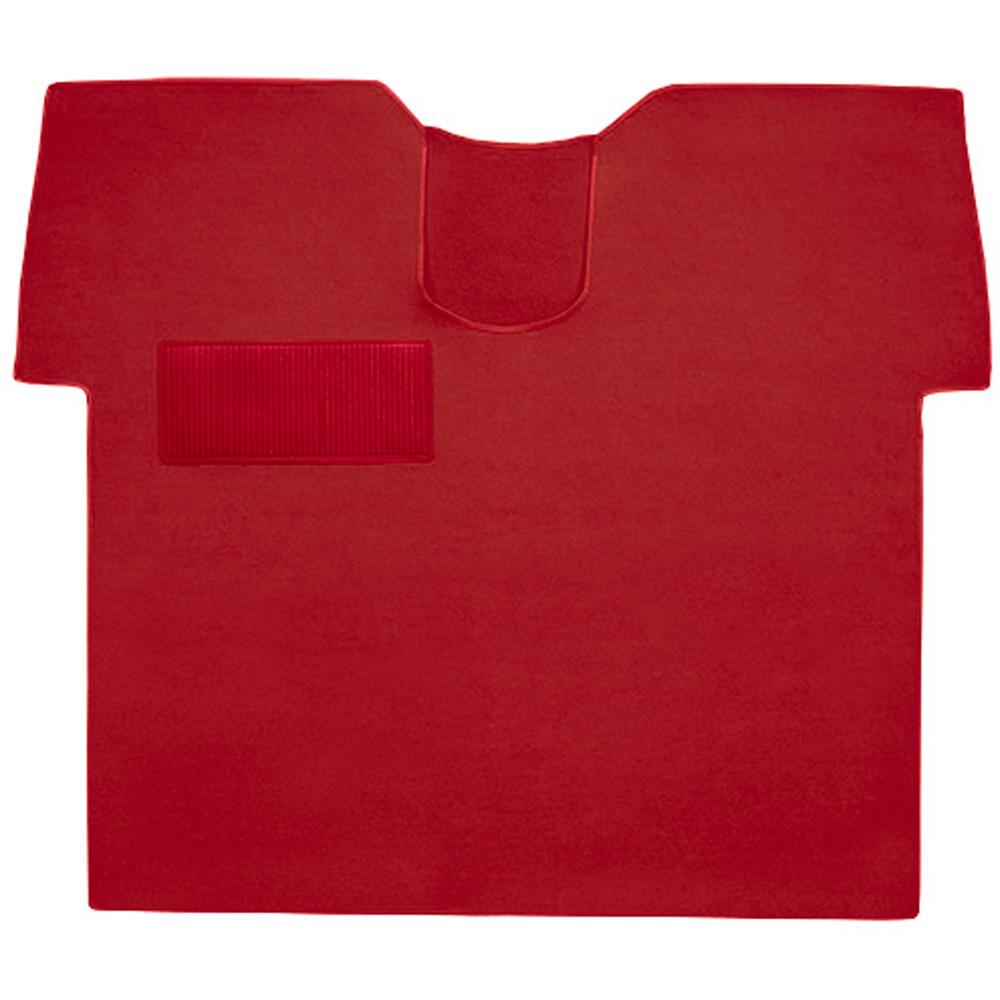 1955-59 Chevy/GMC Truck Carpet Set Full Floor w/o Holes Flat Floor Cut & Sewn Daytona Red