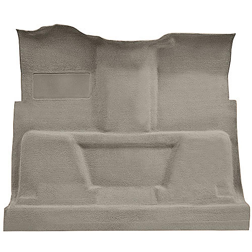 1974-80 Chevrolet, GMC Pickup Regular Cab Molded Carpet Kit Cut Pile Standard Backing Column Shift Automatic or 3-Speed Manual Low Hump 2WD Medium Doeskin