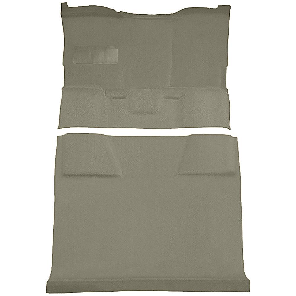 1981-91 Chevrolet, GMC Suburban 4-Door Molded Passenger Area Carpet Kit Cut Pile Standard Backing Column Shift Automatic Low Hump 2WD Sandalwood