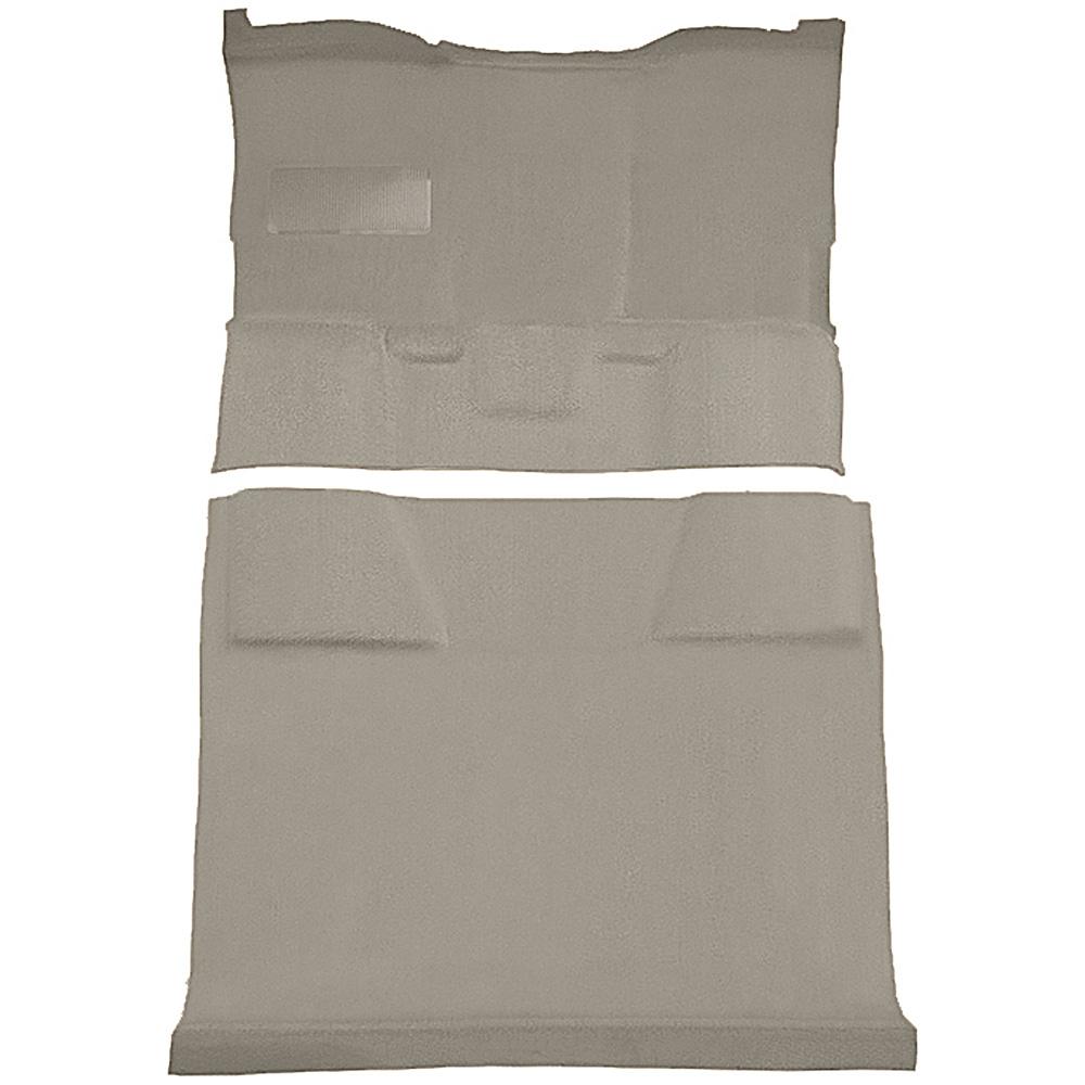 1981-91 Chevrolet, GMC Suburban 4-Door Molded Passenger Area Carpet Kit Cut Pile Standard Backing Column Shift Automatic Low Hump 2WD Medium Doeskin
