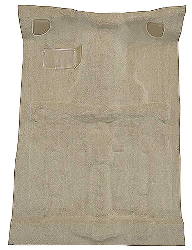1983-94 S10 Blazer/S15 Jimmy 2-Door Carpet Set Passenger Area Molded Standard Backing Cutpile Medium Doeskin