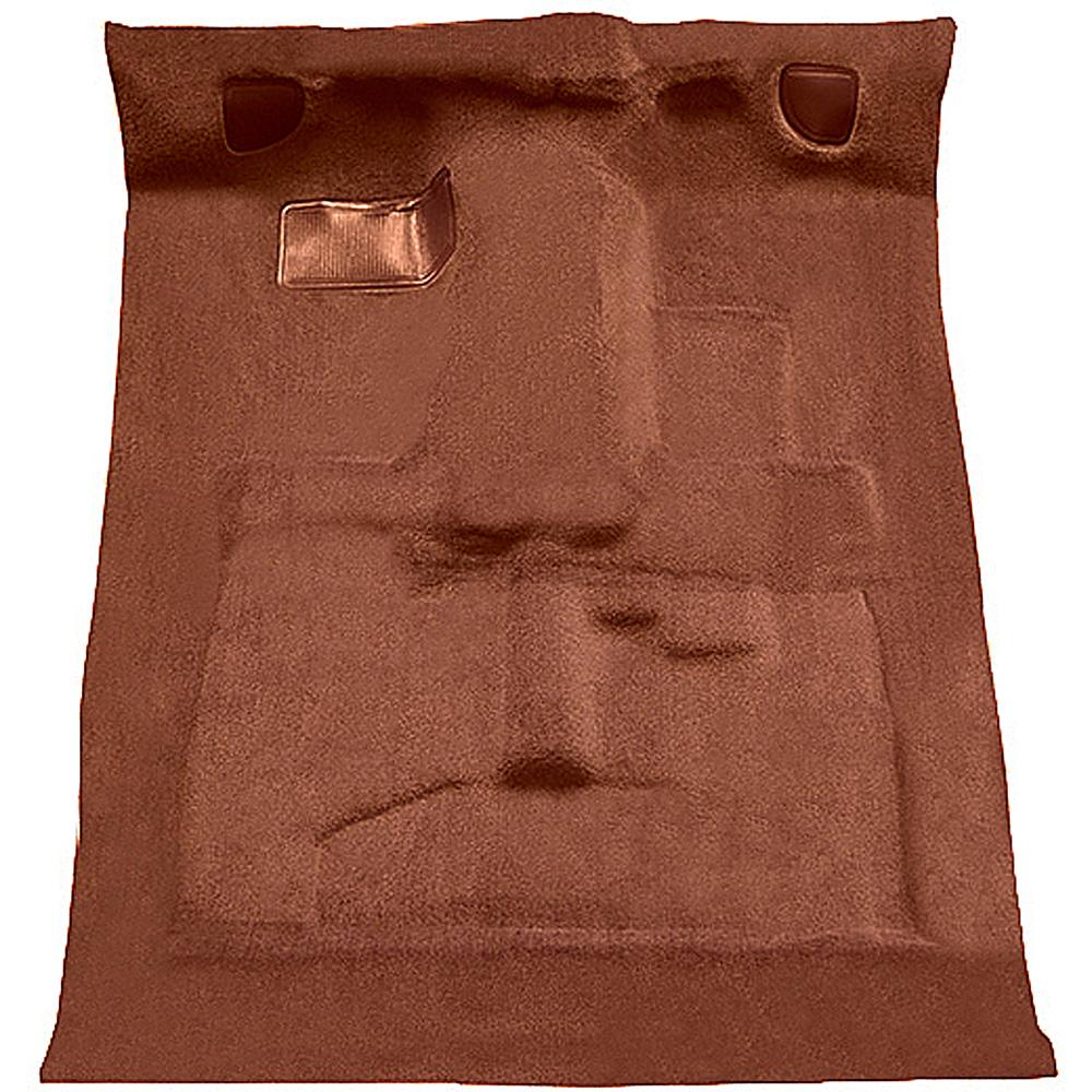 1982-93 S10/S15 Sonoma Extra Cab 2WD Carpet Set Complete Molded Standard Backing Cutpile Blue