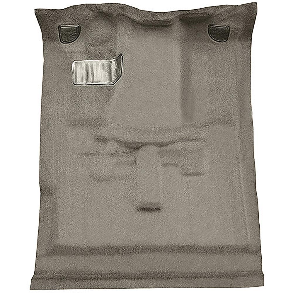 1982-93 S10/S15/Sonoma Extra Cab 4WD Carpet Set Complete Molded Standard Backing Cutpile Medium Doeskin