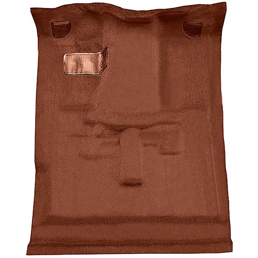 1982-93 S10/S15/Sonoma Extra Cab 4WD Carpet Set Complete Molded Standard Backing Cutpile Blue