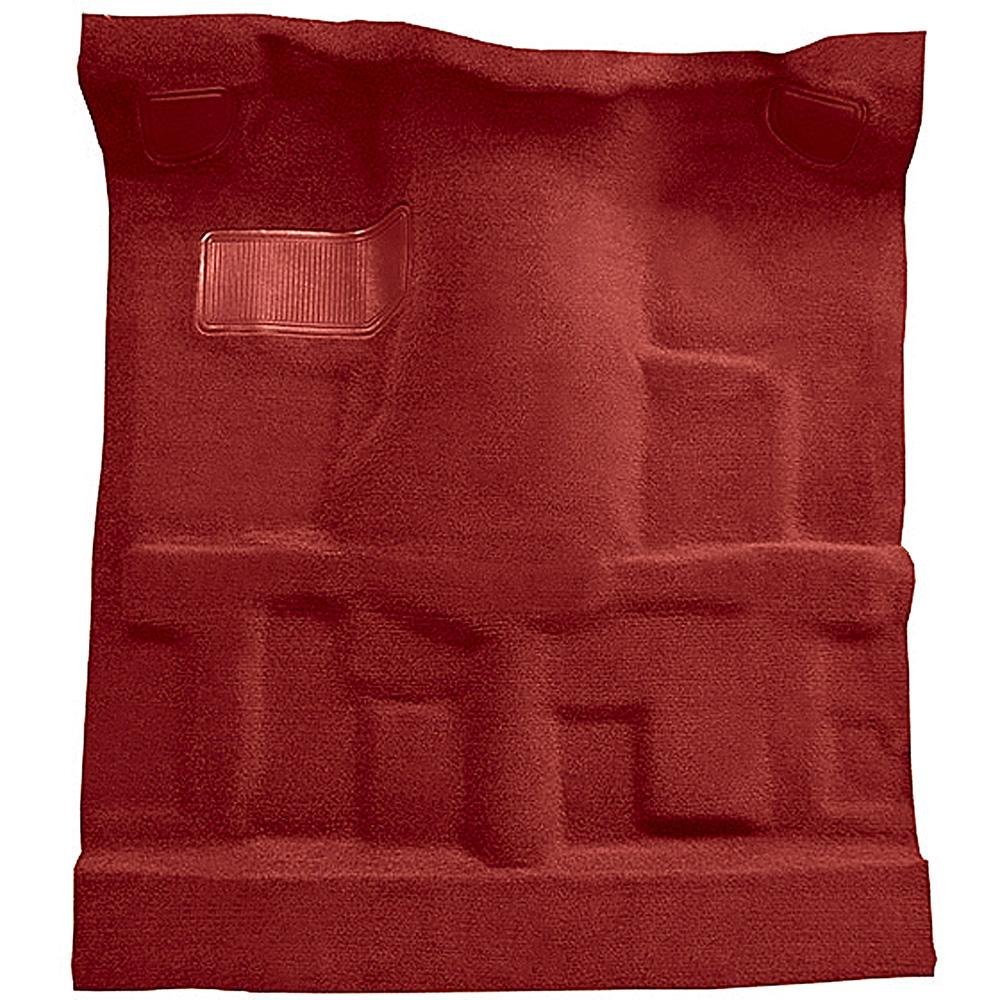 1982-93 S10/S15/Sonoma Regular Cab 4WD Carpet Set Complete Molded Standard Backing Cutpile Oxblood