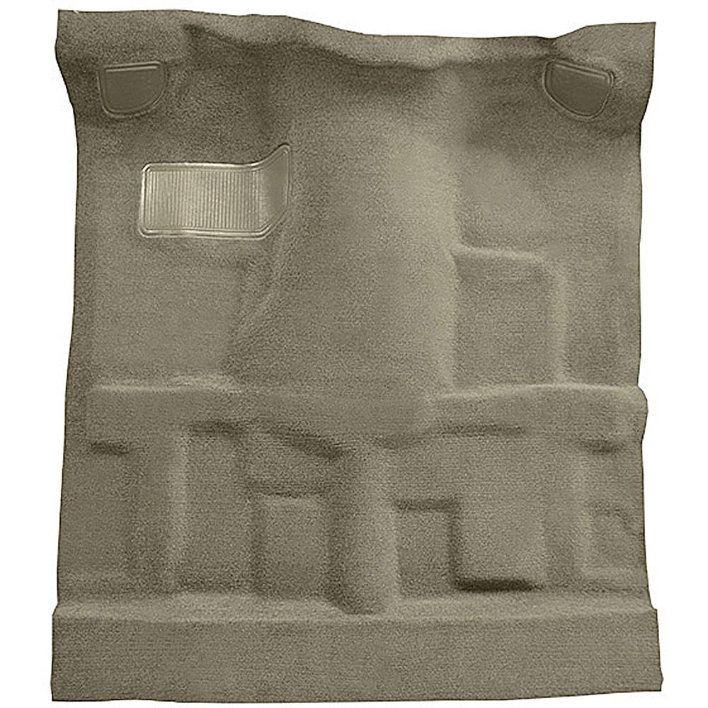 1982-93 S10/S15/Sonoma Regular Cab 4WD Carpet Set Complete Molded Standard Backing Cutpile Medium Beige