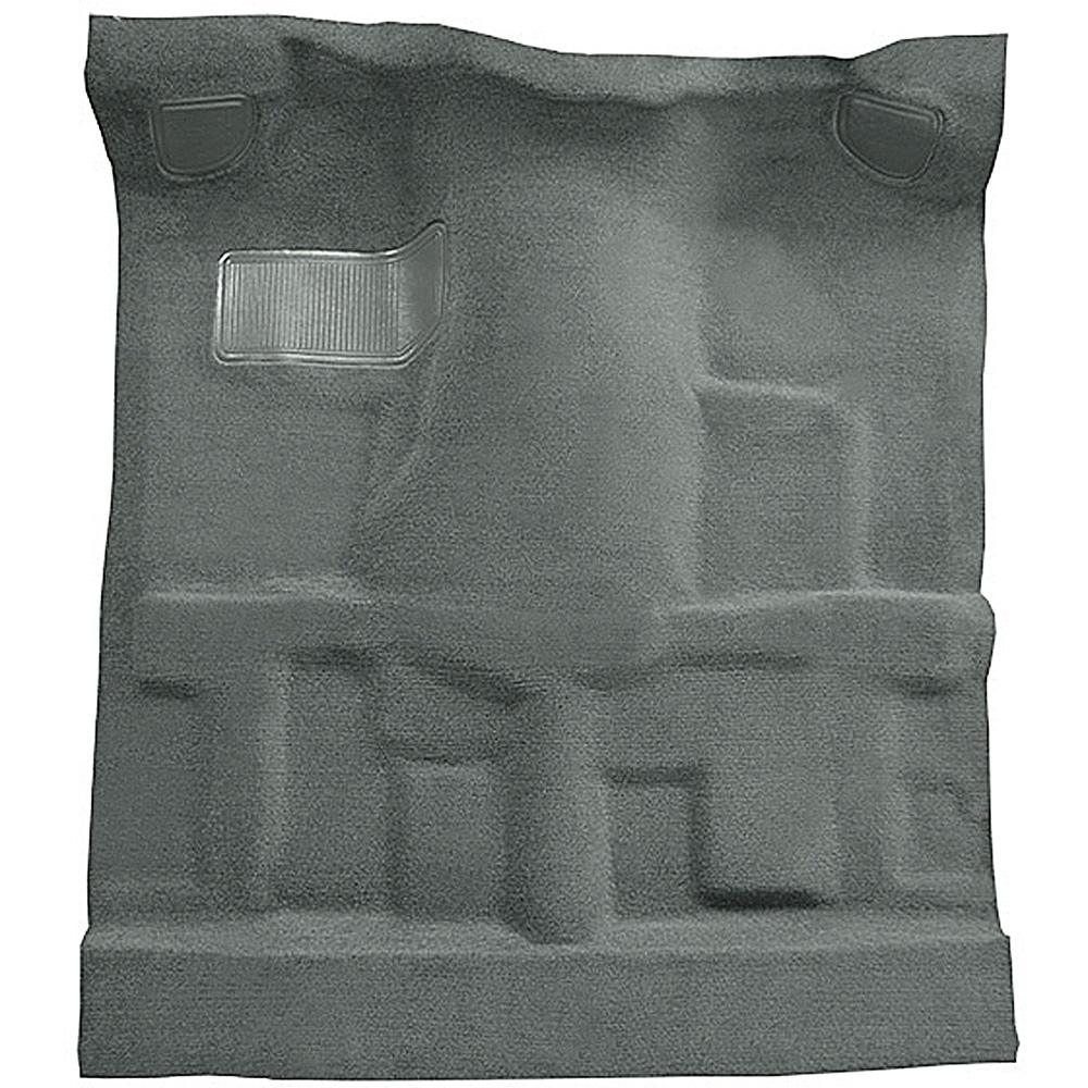 1982-93 S10/S15/Sonoma Regular Cab 4WD Carpet Set Complete Molded Standard Backing Cutpile Dove Gray