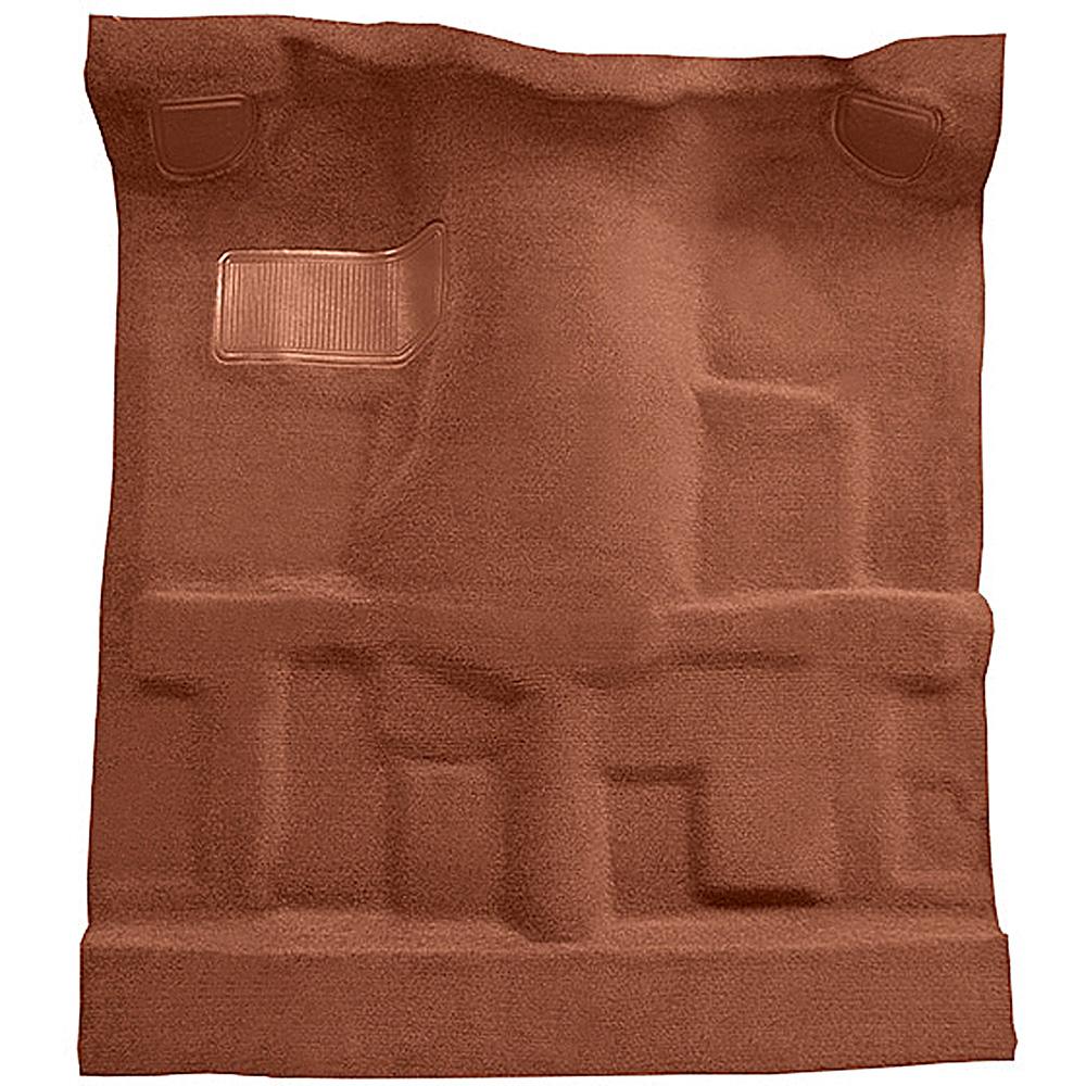 1982-93 S10/S15/Sonoma Regular Cab 4WD Carpet Set Complete Molded Standard Backing Cutpile Blue