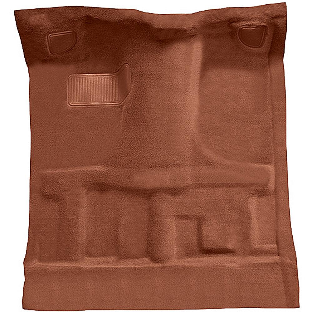 1982-93 S10/S15 Sonoma Regular Cab 2WD Carpet Set Complete Molded Standard Backing Cutpile Blue