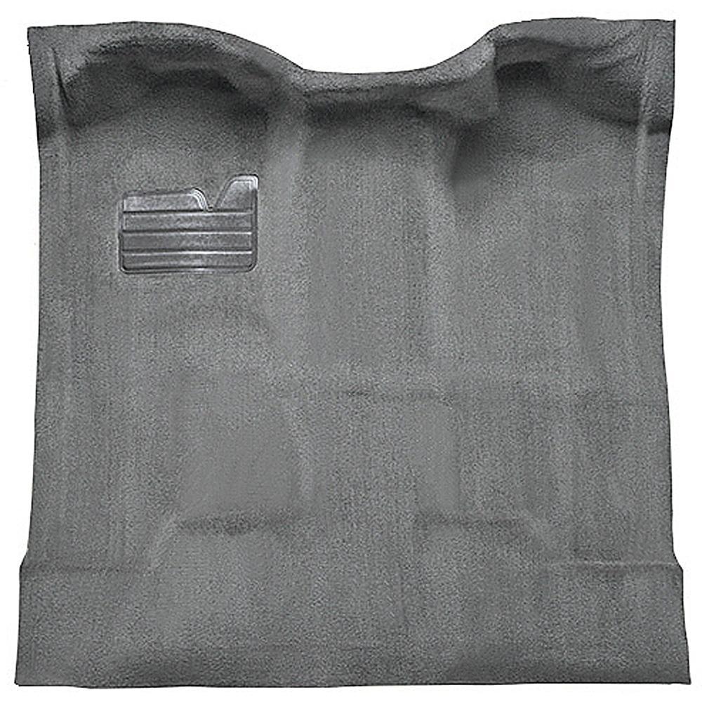1988-02 Chevrolet/GMC Regular Cab Truck Carpet Set Complete Molded Standard Backing Cutpile Medium Gray