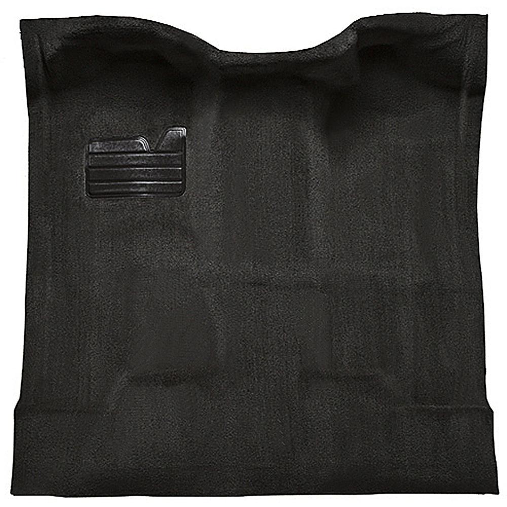 1988-02 Chevrolet/GMC Regular Cab Truck Carpet Set Complete Molded Standard Backing Cutpile Ebony